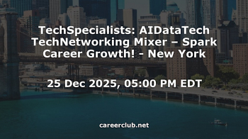 TechSpecialists: AIDataTech TechNetworking Mixer&nbsp;&mdash; Spark Career Growth