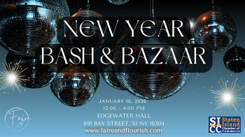 New Year Bash &&nbsp;Bazaar by&nbsp;Faire &&nbsp;Flourish