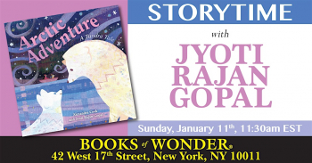 Storytime with the Author&nbsp;| Jyoti Rajan Gopal
