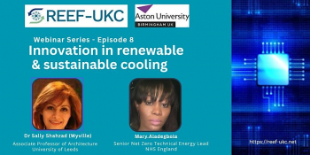 Reef-UKC Webinar Series&nbsp;&mdash; Innovation in&nbsp;renewable &&nbsp;sustainable cooling