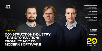 Webinar &ldquo;Construction Industry Transformation: From Legacy to&nbsp;Modern Software&rdquo;
