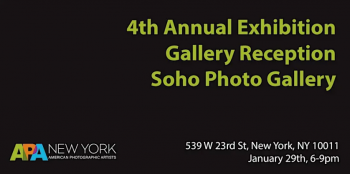 APA NY&rsquo;s Soho Photo Gallery Show: Opening Reception