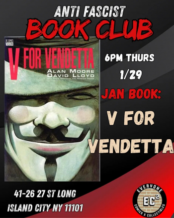 Anti-Fascist Book Club: V&nbsp;for Vendetta