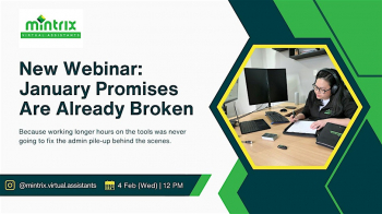 Webinar &ldquo;January Promises Are Already Broken&rdquo;