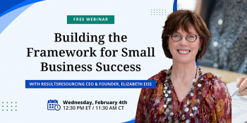 Webinar &ldquo;Building the Framework for Small Business Success&rdquo;