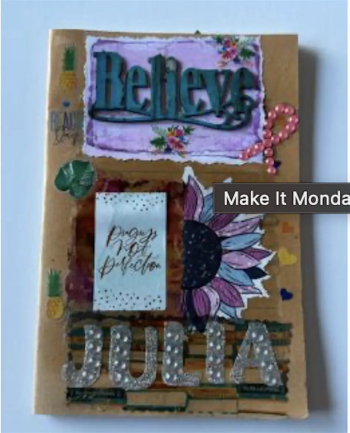 Make It&nbsp;Mondays: I&nbsp;AM GREAT Journal Making Workshop