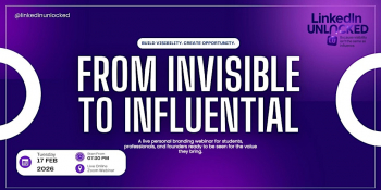 From Invisible to&nbsp;Influential: A&nbsp;Personal Branding Webinar