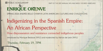 Enrique Okenve Inaugural lecture
