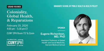 Lecture &ldquo;Coloniality, Global Health, and Reparations&rdquo;