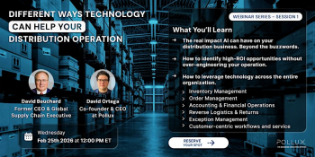 Webinar &ldquo;Different Ways Technology Can Help Your Distribution Operation&rdquo;