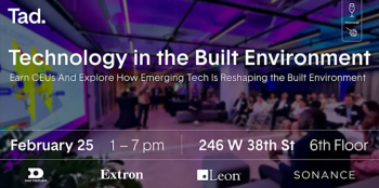 Forum &ldquo;Technology in&nbsp;the Built Environment&rdquo;