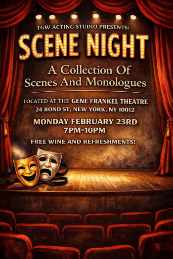 Scene Night Hosted by&nbsp;Thomas G. Waites