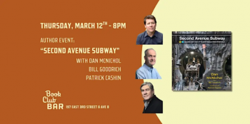 Author Event &ldquo;Second Avenue Subway&rdquo;