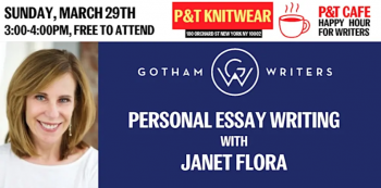 Gotham Writers Workshop: Personal Essay Writing