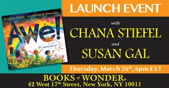 Launch Event&nbsp;| Awe! By&nbsp;Chana Stiefel and Susan Gal