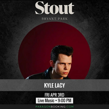 Music at&nbsp;the Bar: Live Music in&nbsp;Midtown Manhattan New York featuring Kyle Lacy