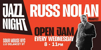 Live Music: Jazz Trio and Jam with Russ Nolan