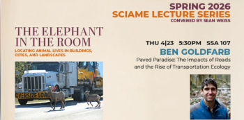 Ben Goldfarb: Lecture &ldquo;Paved Paradise...&rdquo;