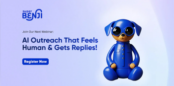 Webinar &ldquo;Get More Replies with AI&nbsp;Outreach That Feels Human&rdquo;