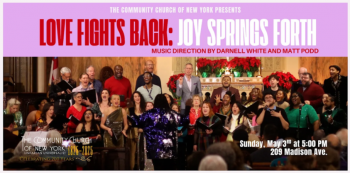 Concert &ldquo;Love Fights Back: Joy Springs Forth&rdquo;
