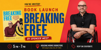 Book Launch Breaking Free by&nbsp;Spencer West