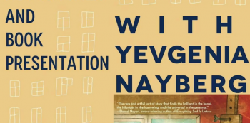 Chernobyl, Life, and Other Disasters. Author Talk &&nbsp;Book Presentation