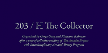 Exhibition &ldquo;203&nbsp;/ H&nbsp;The Collector&rdquo;
