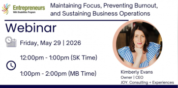 Webinar &ldquo;Maintaining Focus, Preventing Burnout, and Sustaining Business Operations&rdquo;
