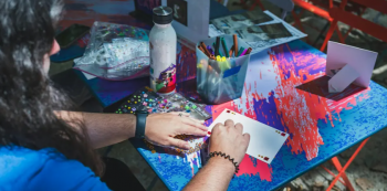 Art Cart Workshop: Monoprinting