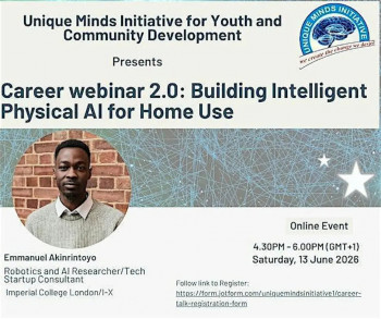 Career Webinar&nbsp;2.0: Building Intelligent Physical AI&nbsp;for Home Use
