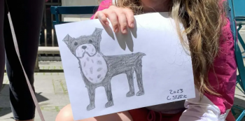 Art Cart Workshop: Geometric Dogs