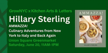 Greenmarket Book Signing with Hillary Sterling