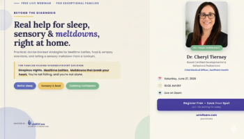 Sleep, Sensory &&nbsp;Meltdowns: Free Webinar for Parents of&nbsp;Neurodivergent Kids