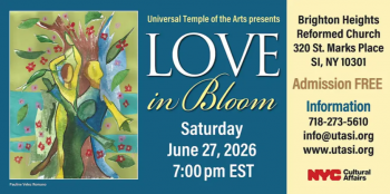 Performance &ldquo;Universal Temple of&nbsp;the Arts&rsquo; Love in&nbsp;Bloom&rdquo;