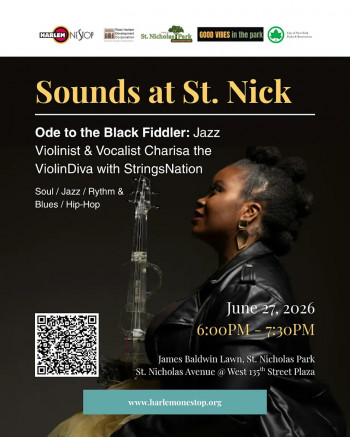 Ode to&nbsp;the Black Fiddler: Charisa the Violin Diva with StringsNation&nbsp;&mdash; Concert
