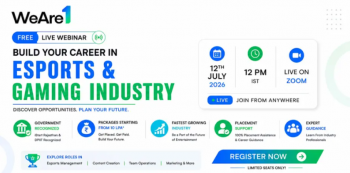 Webinar &ldquo;Build Your Career in&nbsp;Esports &&nbsp;Gaming Industry&rdquo;