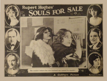 Thursday Night Movies &ldquo;Souls for Sale&rdquo; (1923)