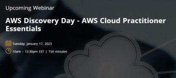 Webinar “AWS Discovery Day — AWS Cloud Practitioner Essentials”