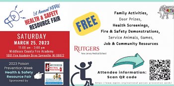 1st Annual National Poison Prevention Week Health & Safety Resource Fair