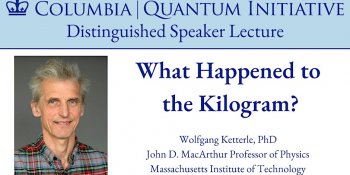CQI Distinguished Speaker Lecture: Wolfgang Ketterle