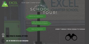 Excel Upper Charter School Tours