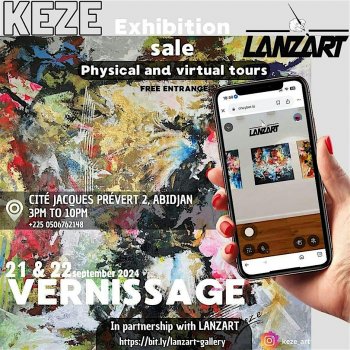 LanzArt: 2Days Live Virtual and Physical Art Expo